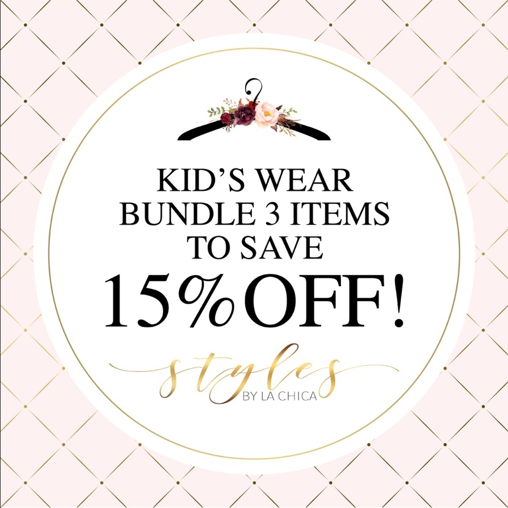 ‼️Bundle 3 Items to save 15% OFF ‼️
